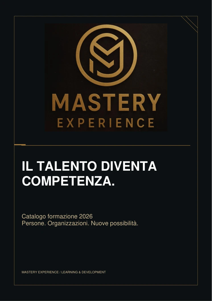 Copertina originale Catalogo Formazione Aziendale